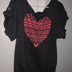 Off the shoulder top